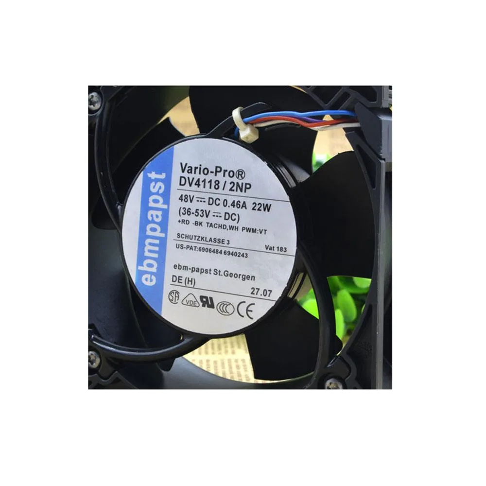 Fanhome Fanhome 12038 48V 0.44A 22W DV4118/2NP PWM IP54 Waterproof Case Fan — product photo