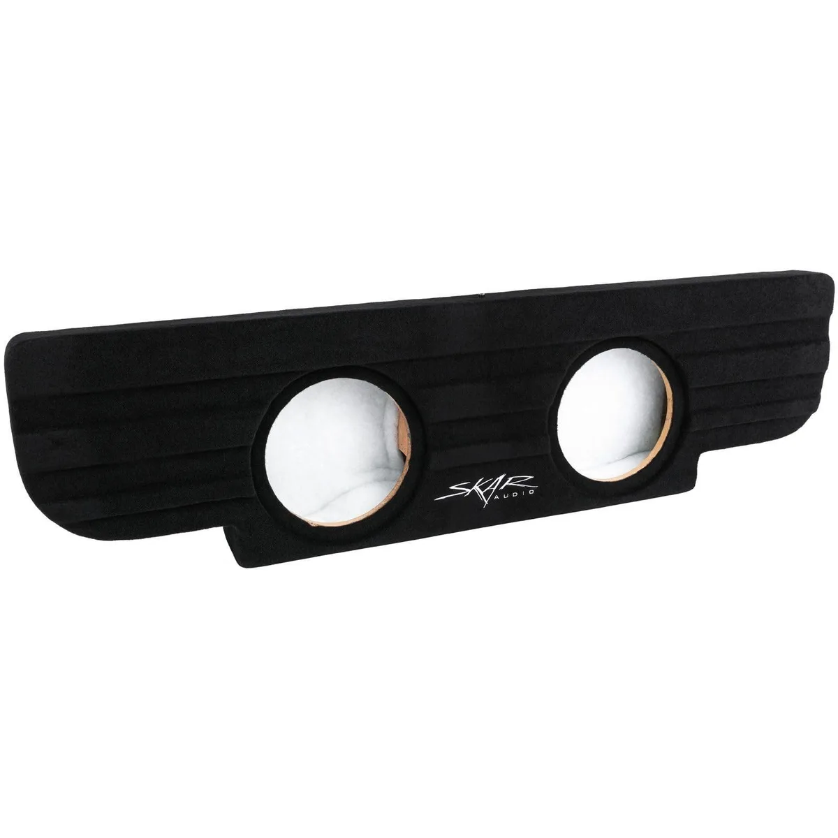 Skar Audio Skar Audio Dual 10" Subwoofer Enclosure 2001-2006 Silverado/Sierra 1500 Crew Cab 2 in 1 accessory — product photo
