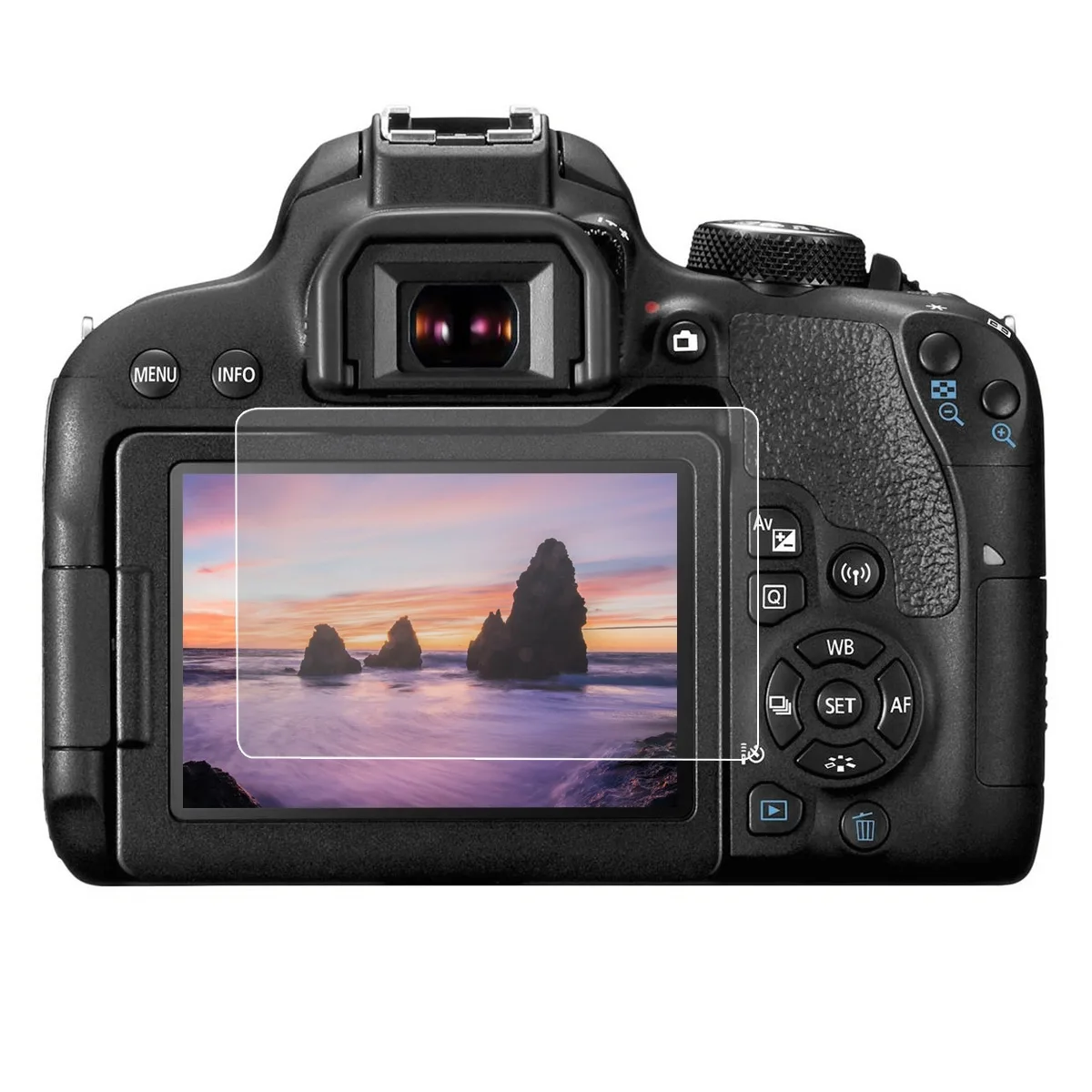 ProOPTIC ProOPTIC Glass Screen Protector for Canon T6 T7 T5 — product photo