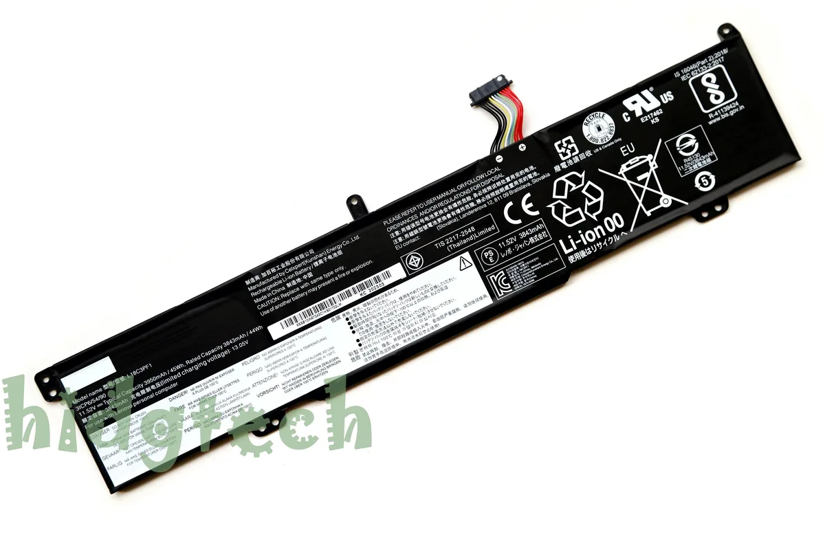 Beisite Beisite L18C3PF1 L18M3PF1 45Wh 11.52V laptop battery for Lenovo IdeaPad L340-15IRH L340-17IRH — product photo