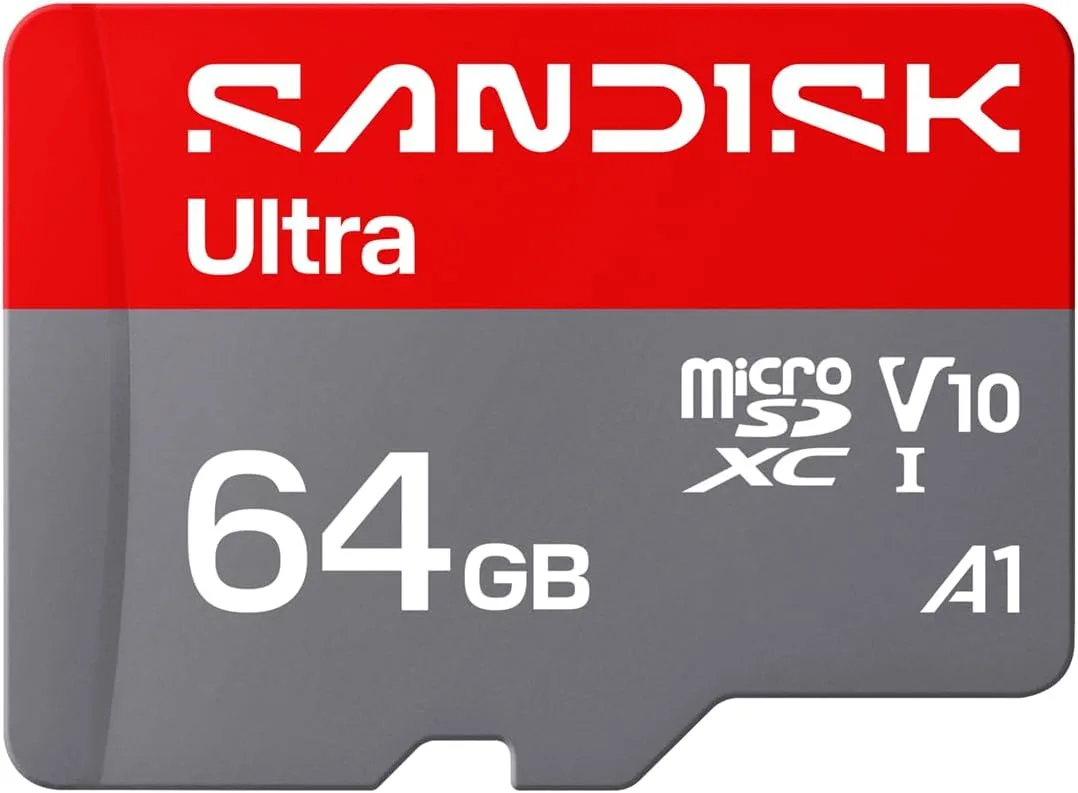 SanDisk SanDisk Ultra microSD 64GB SDSQUJQ-064G-GZ6MA memory card — product photo