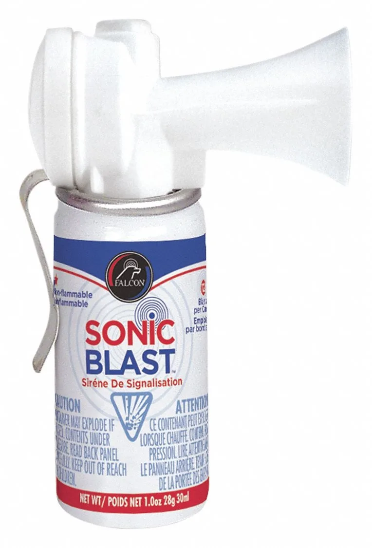  Sonic Blast Personal Safety Horn 112dB 39 ft coverage — product photo