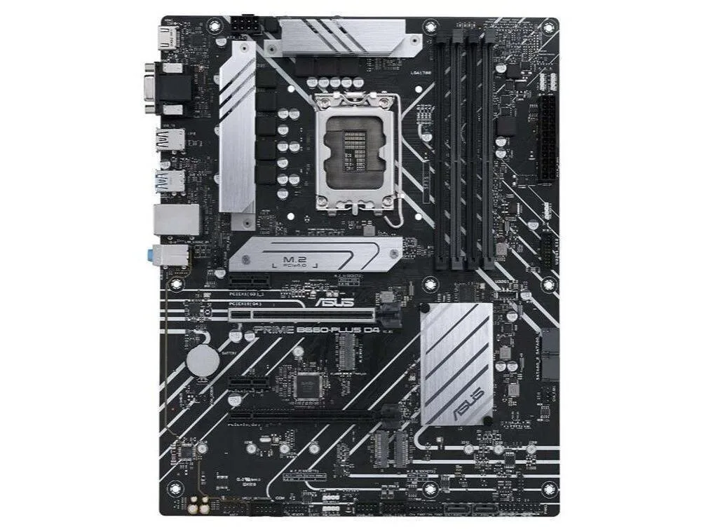 ASUS ASUS PRIME B660-PLUS D4 Intel motherboard LGA 1700 128GB DDR4 ATX — product photo
