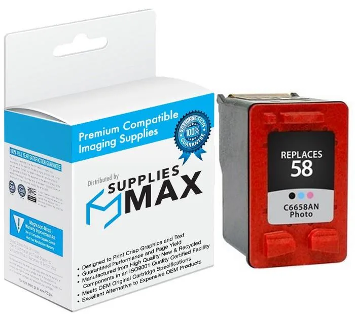 SuppliesMax SuppliesMax C6658AN Photo Color Inkjet Cartridge 125 Pages — product photo