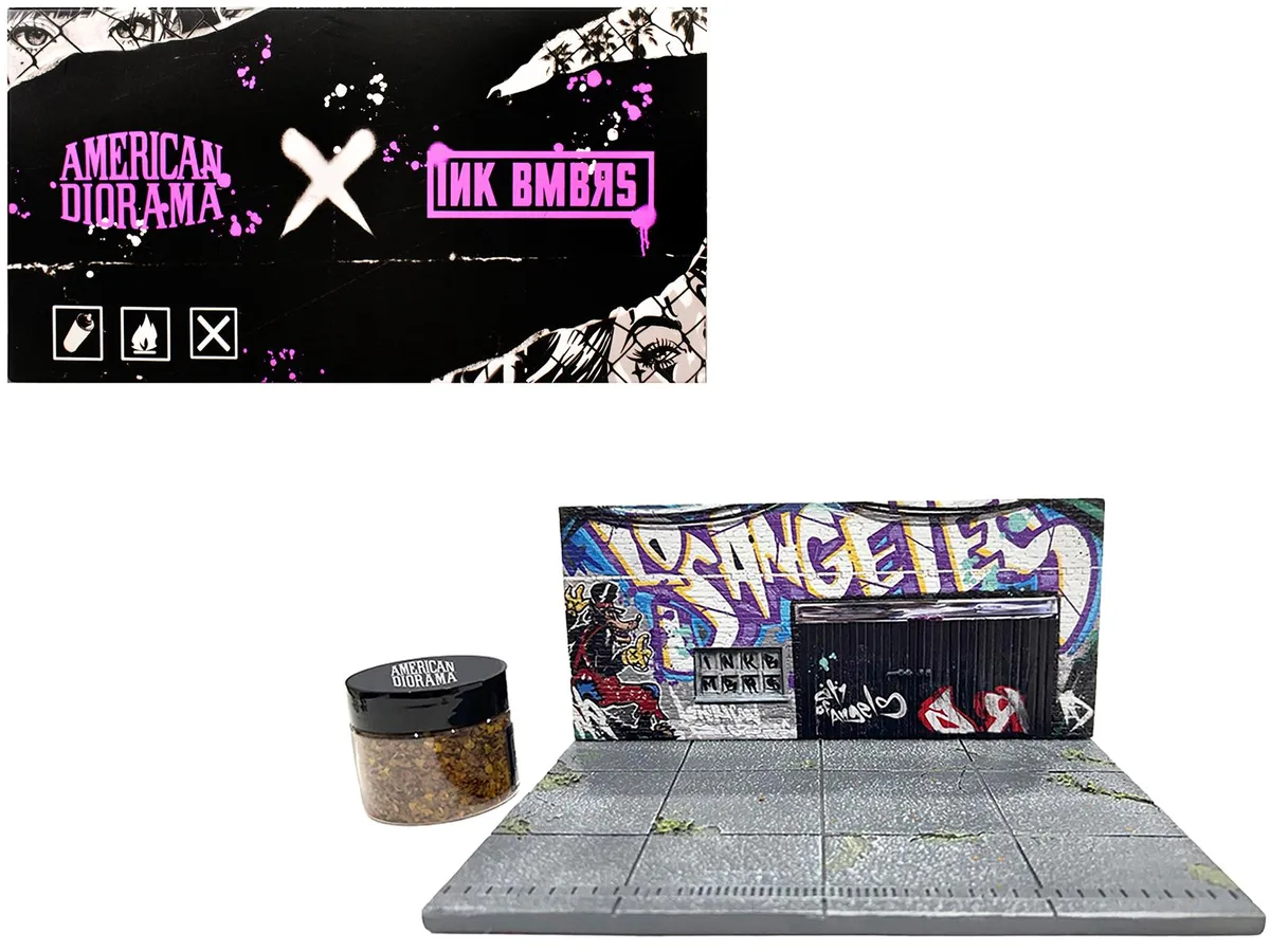 American Diorama American Diorama X INK BMBRS LA Graffiti 1/64 Diorama — product photo