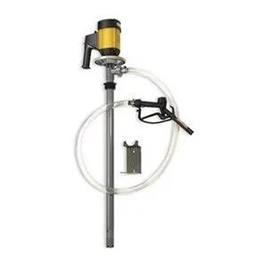 Dayton CPVC electric drum pump with 39 in suction tube and 6 ft hose