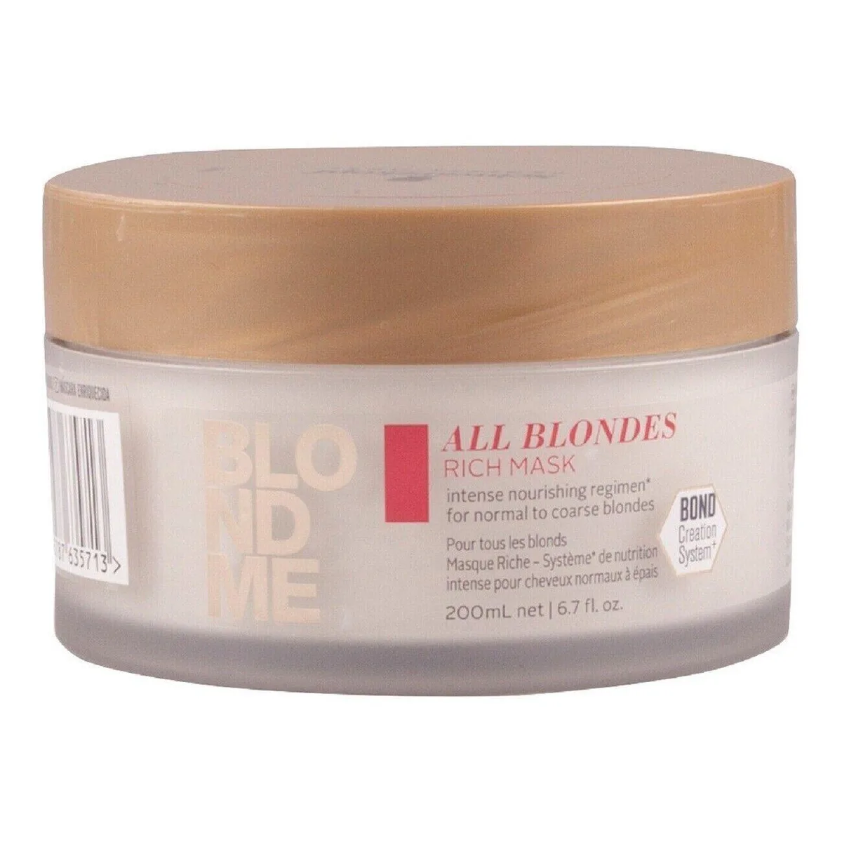Schwarzkopf Schwarzkopf Blondme Rich Mask Normal Coarse Blondes 6.7oz — product photo