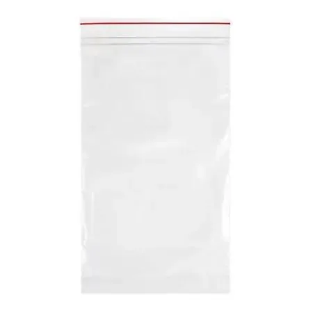Clear reclosable poly bags, 10 by 6 inches, pack of 1000
