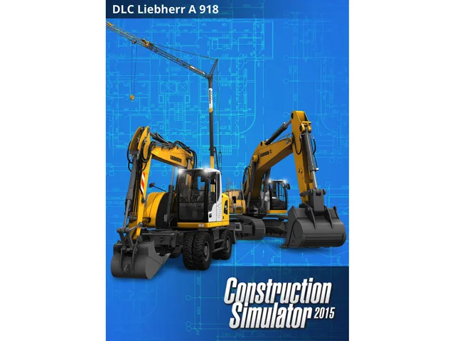 Astragon Astragon 43078 Construction Simulator 2015 Liebherr A 918 DLC downloadable game — product photo