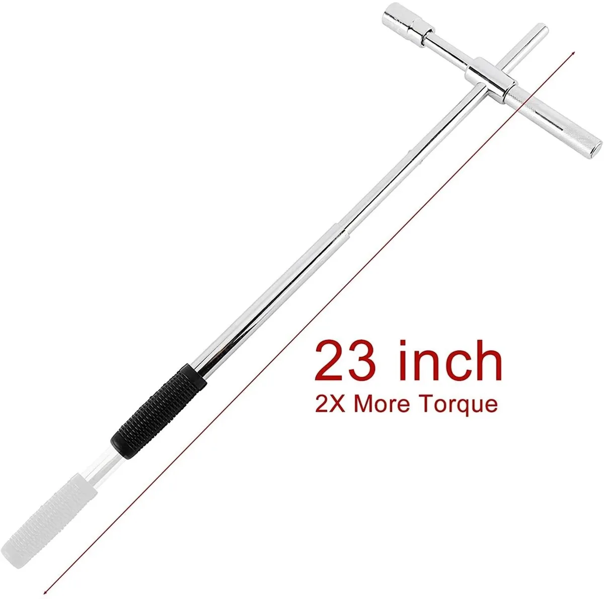 RAYBESTOS UNBRANDED RAYBESTOS UNBRANDED 23" 4-Way Lug Wrench Set 17/19/21/23mm Cr-V — product photo