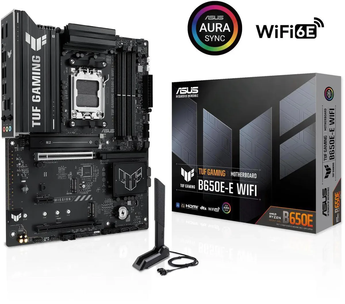 ASUS ASUS TUF GAMING B650E-E WIFI AMD AM5 B650 ATX motherboard — product photo