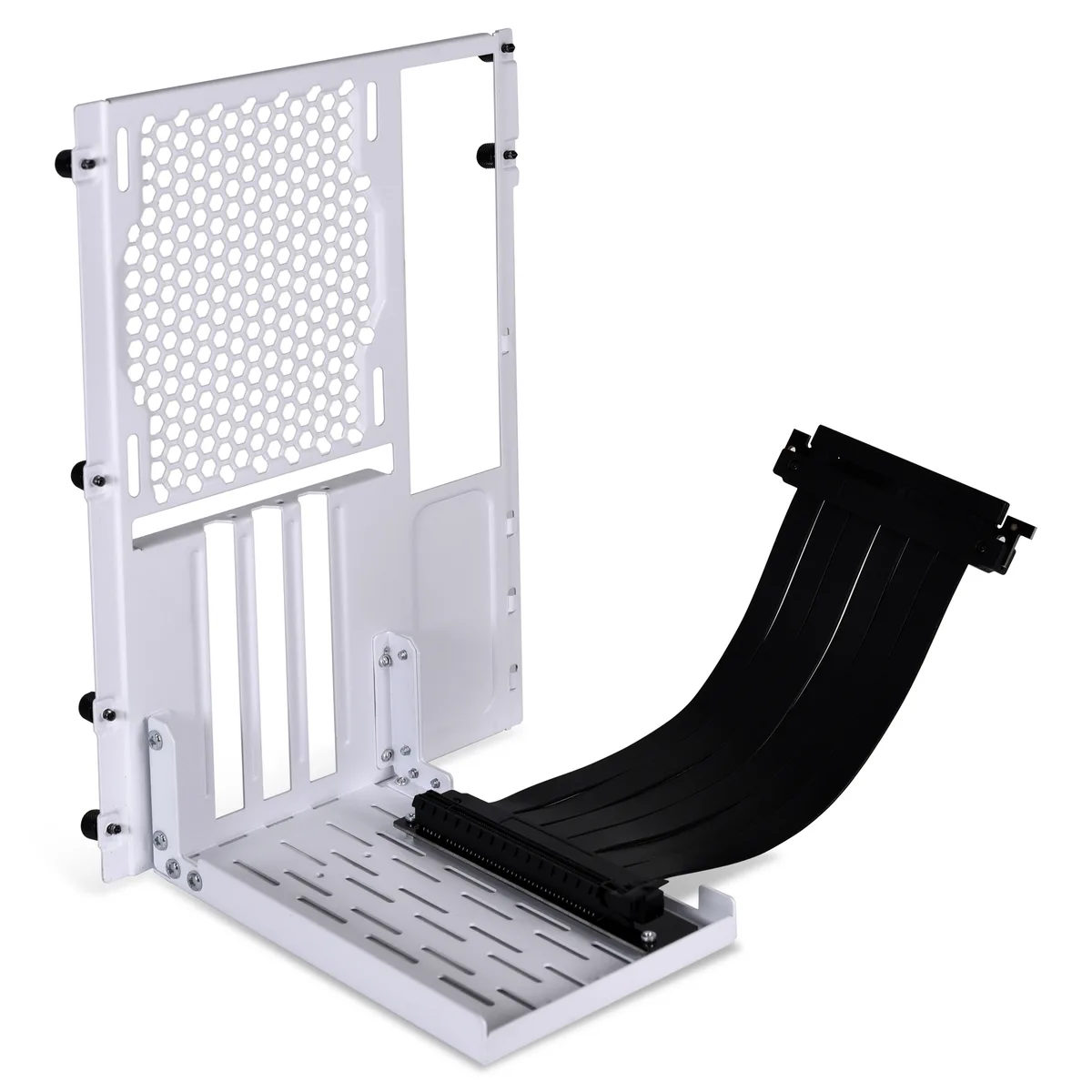 Lian Li Lian Li O11D Mini PCIe 3.0 White Vertical Bracket Kit — product photo