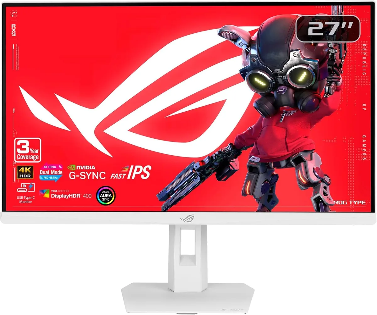 ASUS ASUS ROG Strix XG27UCGR-W 27" 4K Dual Mode 160/320Hz gaming monitor — product photo