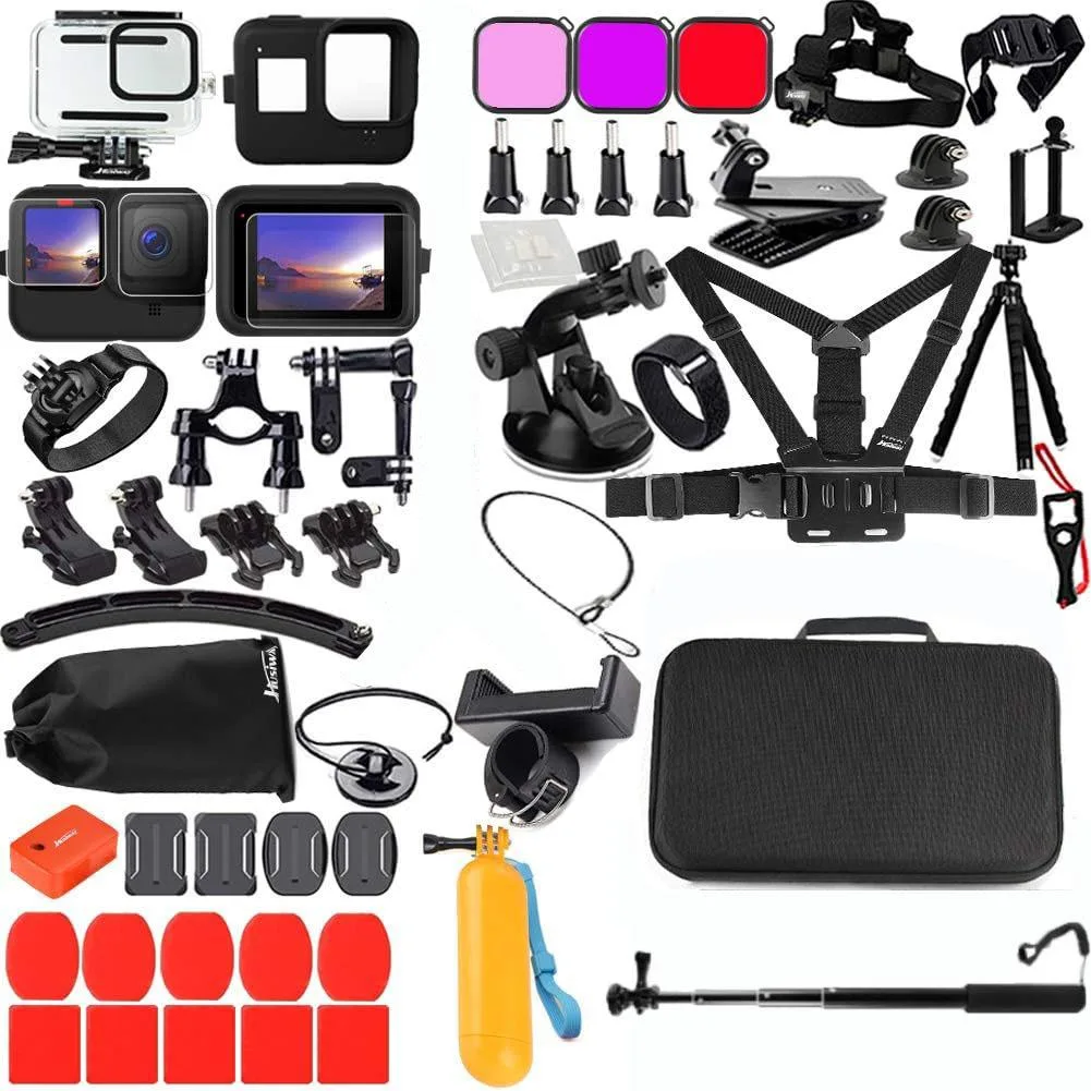 BONAEVER BONAEVER GoPro Hero 12 11 10 9 Accessories Kit — product photo