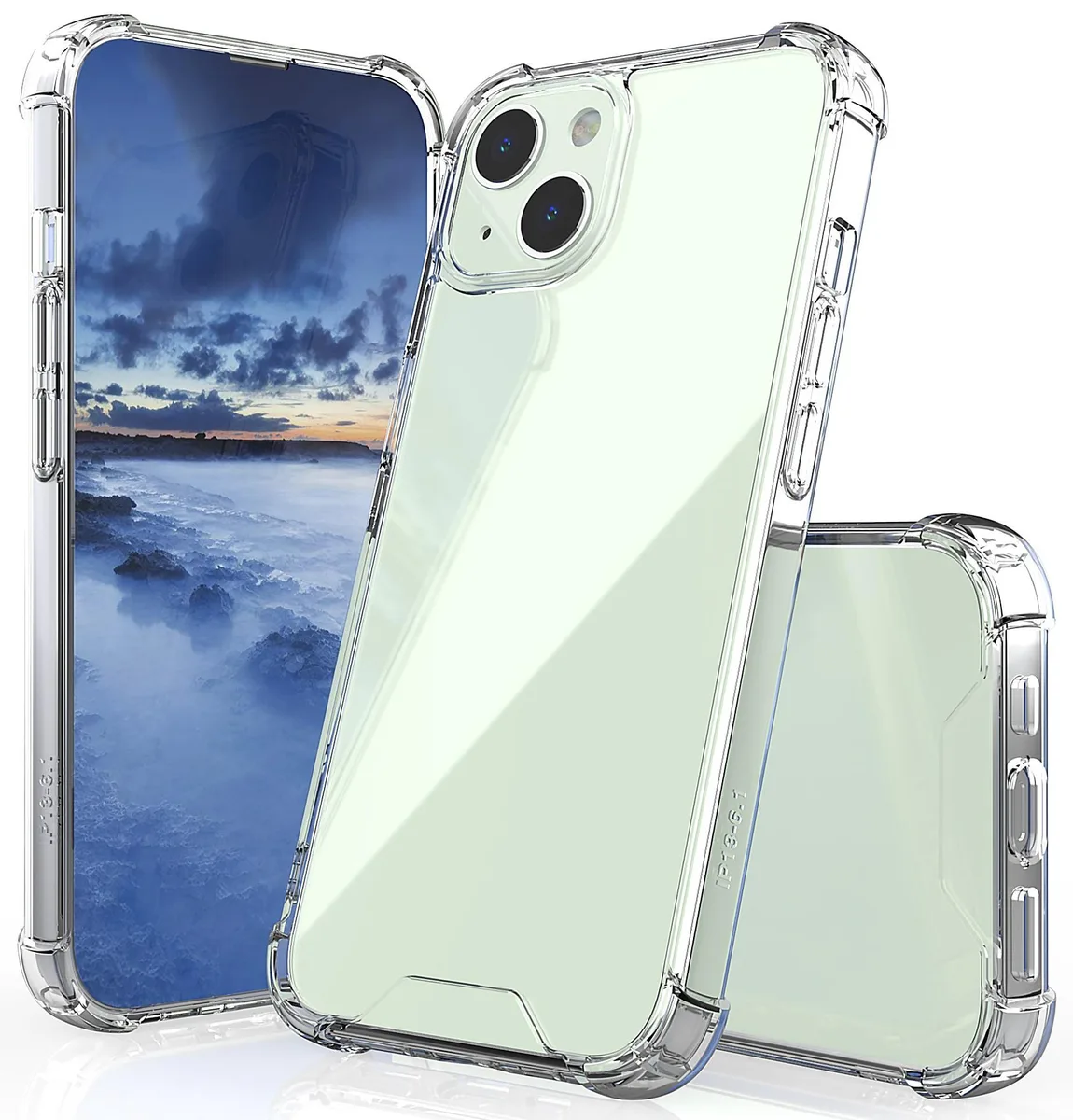 Nakedcellphone Nakedcellphone AquaFlex Clear Case for iPhone 13 — product photo