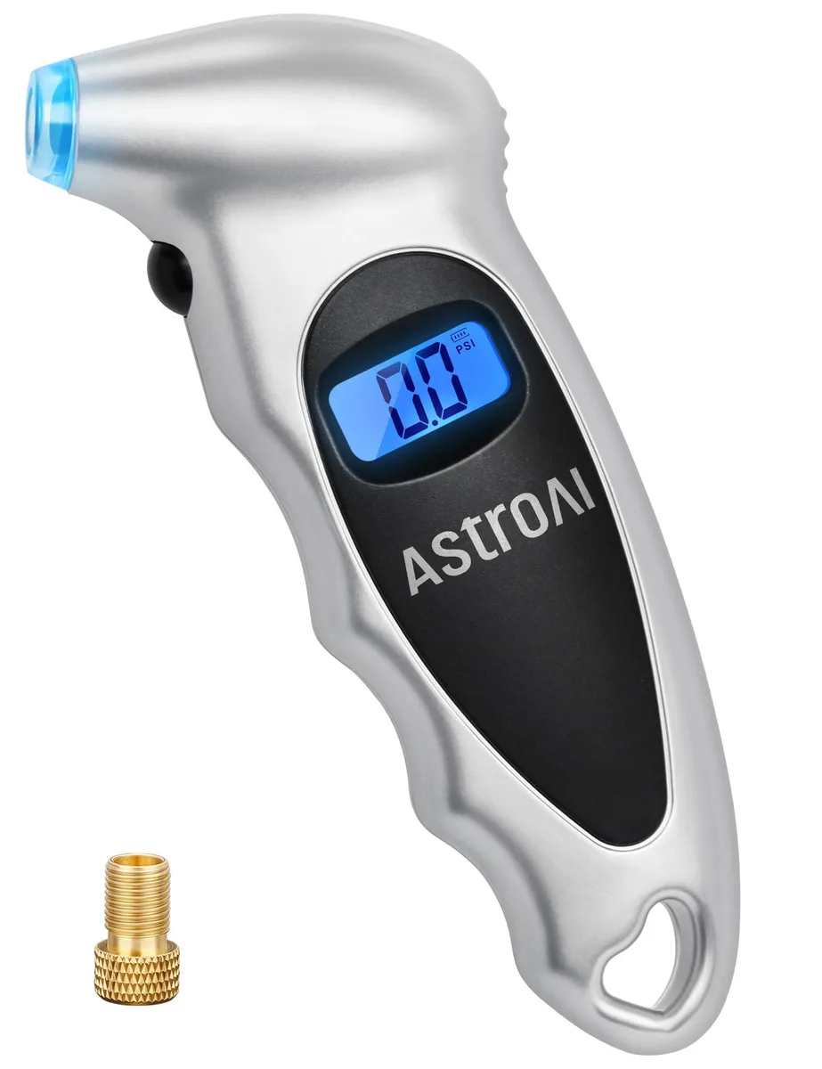 KEHIPI KEHIPI Digital Tire Pressure Gauge 0-150PSI Silver — product photo