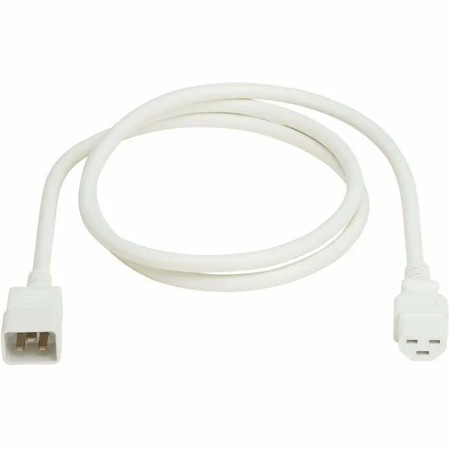 Tripp Lite Tripp Lite P035-006-AWH C20 to C21 power cord 12 AWG 6 ft white — product photo