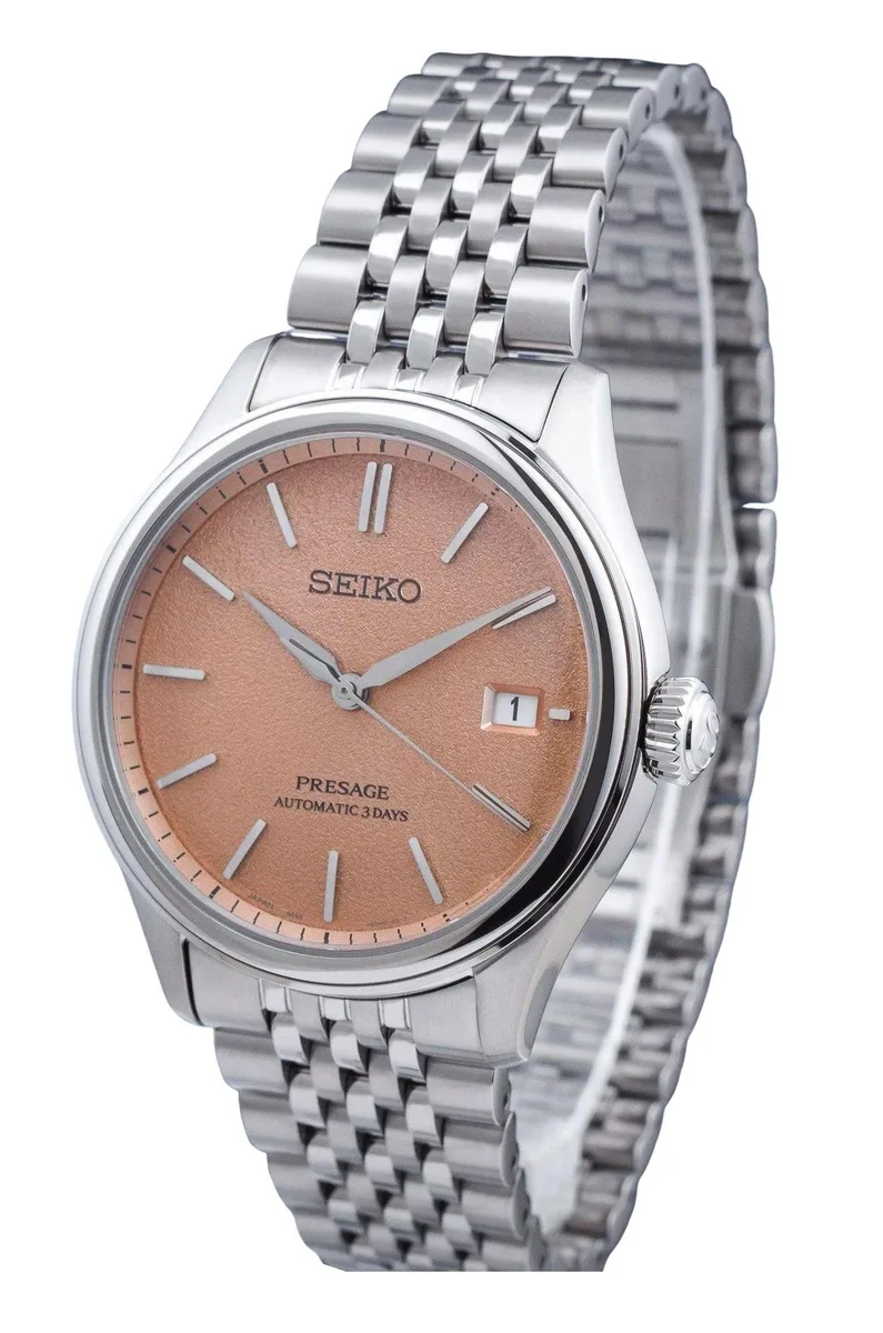 Seiko Seiko Presage SPB467J1 Orange Dial Automatic 40.20mm 100m Watch — product photo