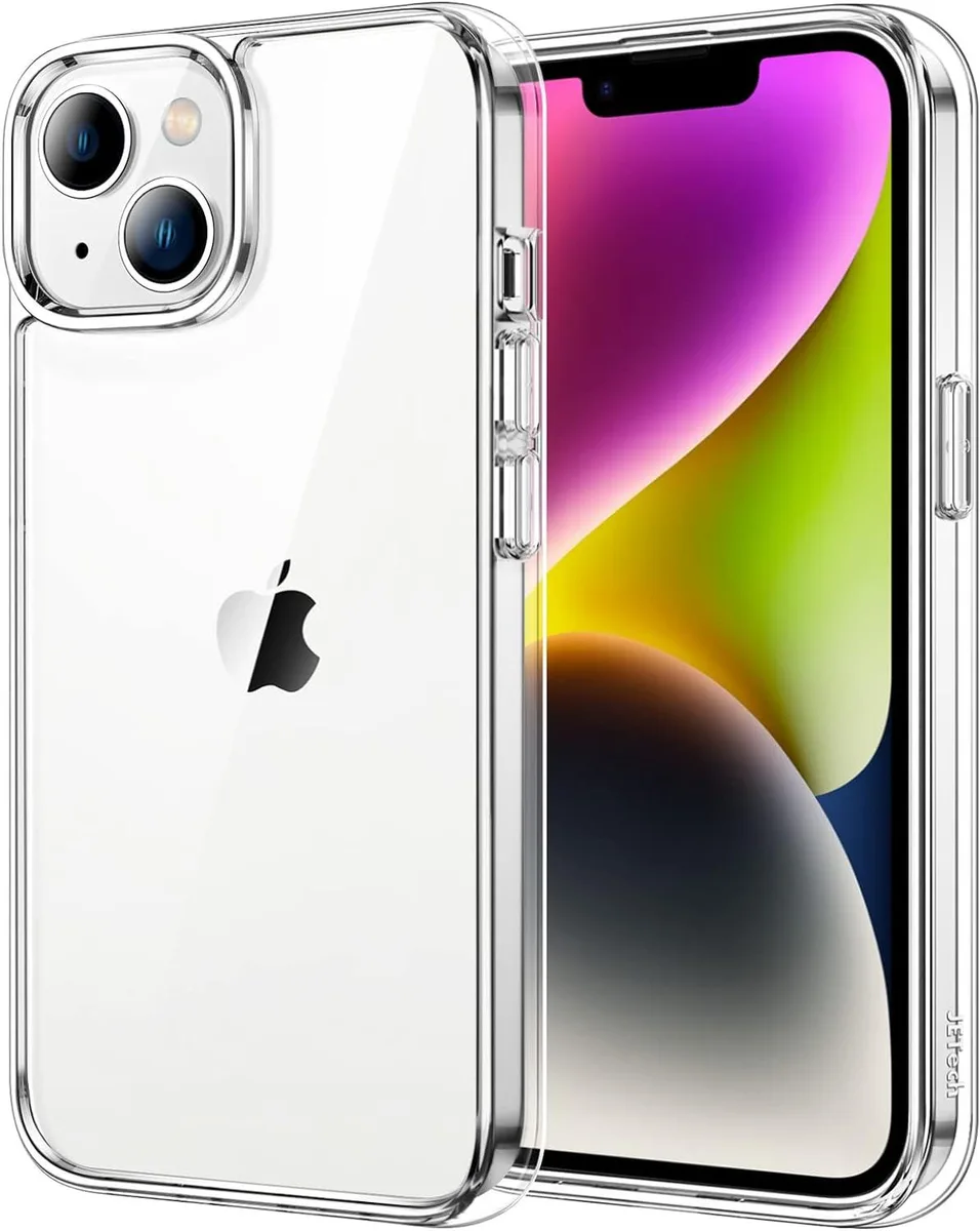 Transcend Transcend Case for iPhone 14 6.1-Inch Anti-Yellowing Clear Shockproof TPU Bumper — product photo