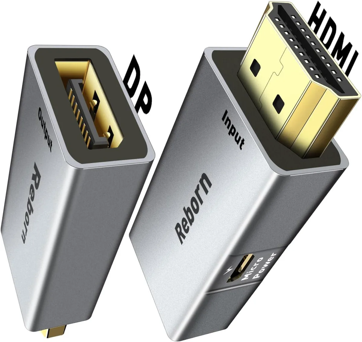 FLEANE FLEANE HDMI 2.0 to DisplayPort 1.2 Adapter 4K 60Hz — product photo