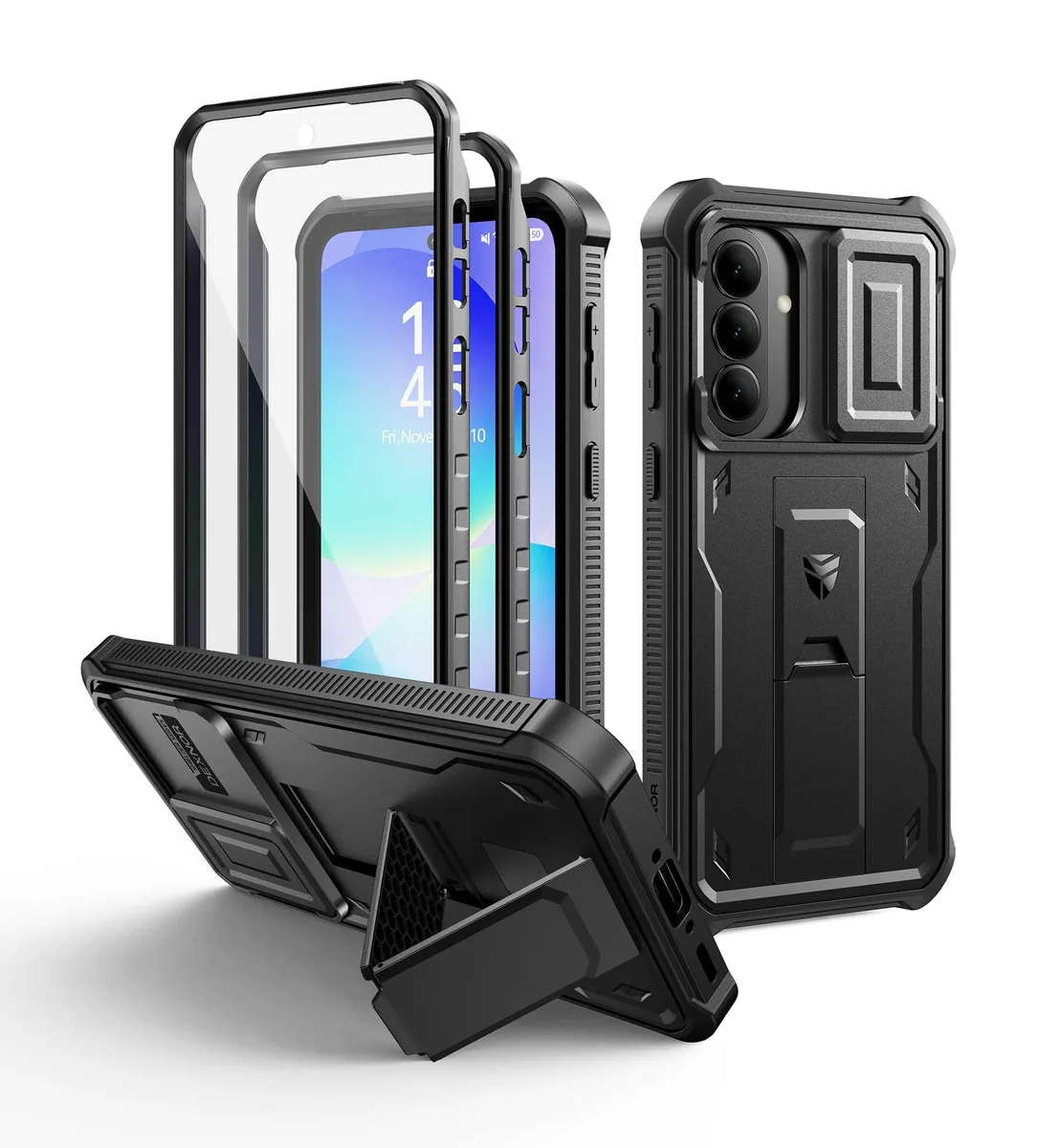  Dexnor Samsung Galaxy A37/A36 5G Case 6.7 inch Black — product photo