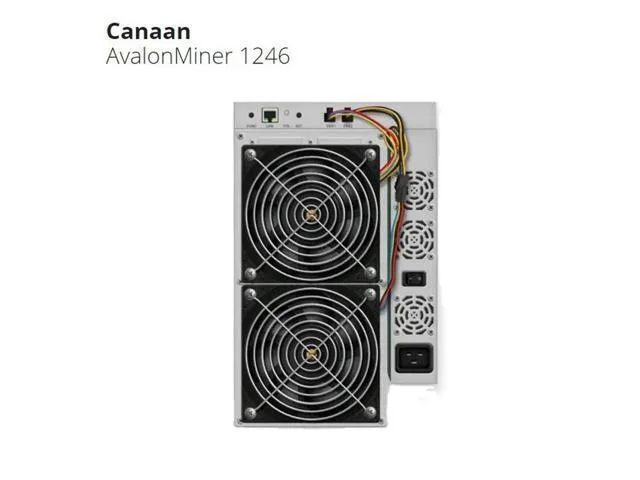 VOVOV VOVOV AvalonMiner 1246 83TH/s Bitcoin Miner With Original Power Supply — product photo