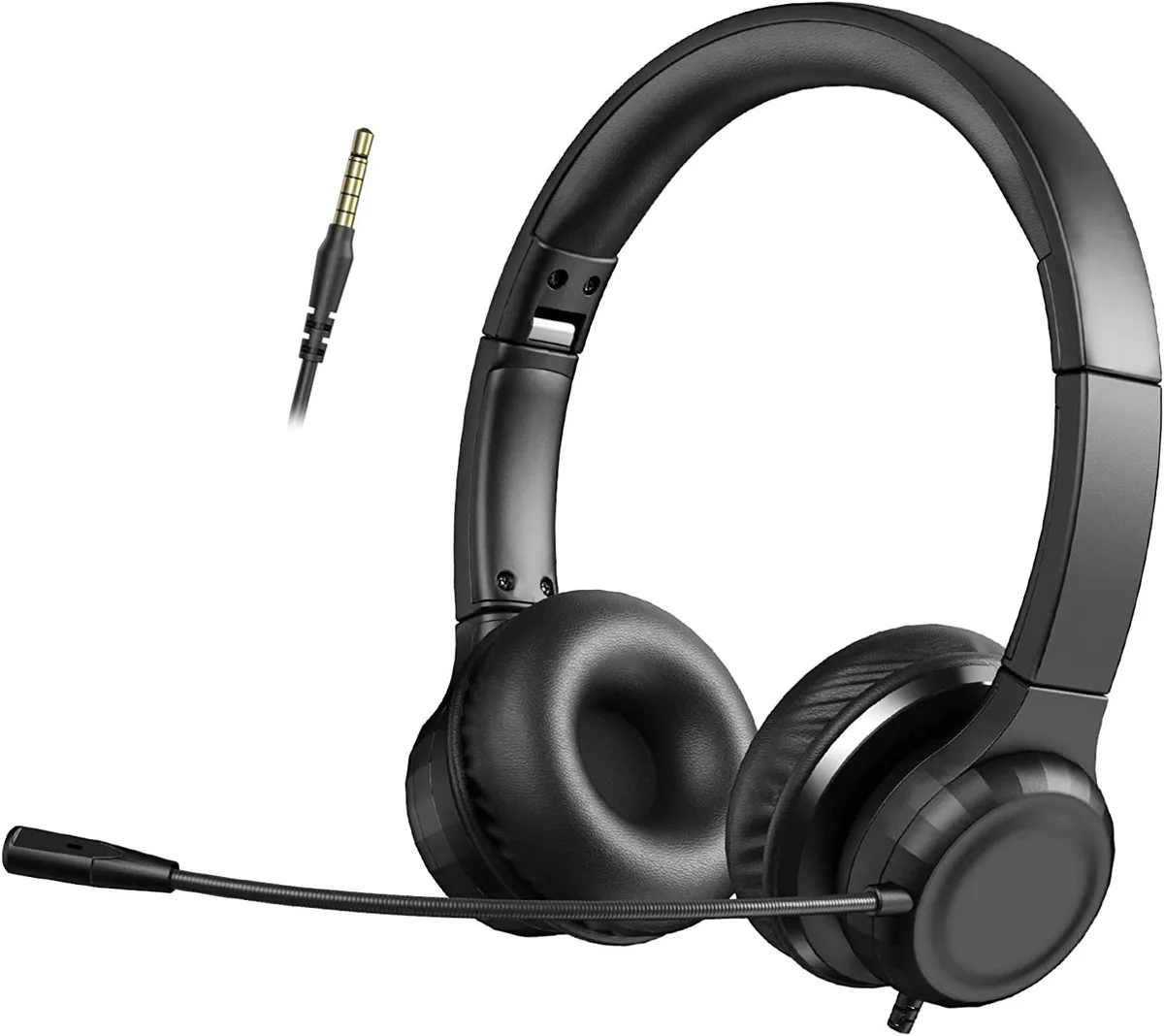 Anivia(China) Anivia(China) 3.5mm Foldable On-Ear Headphone Black — product photo