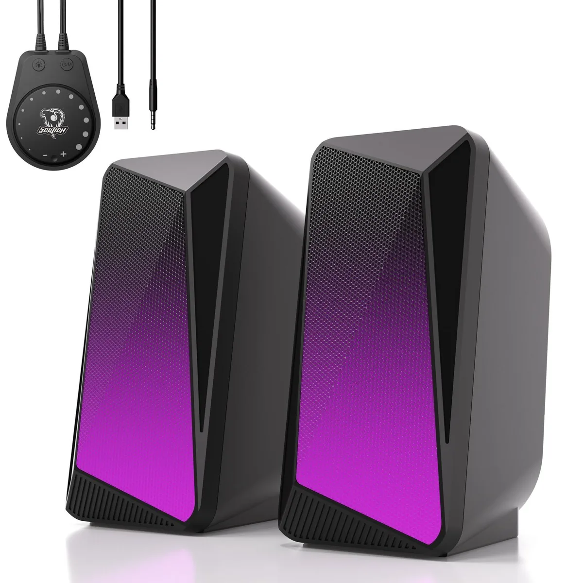  SOULION C30-BK 2.0 Computer Speakers 6 W Black — product photo