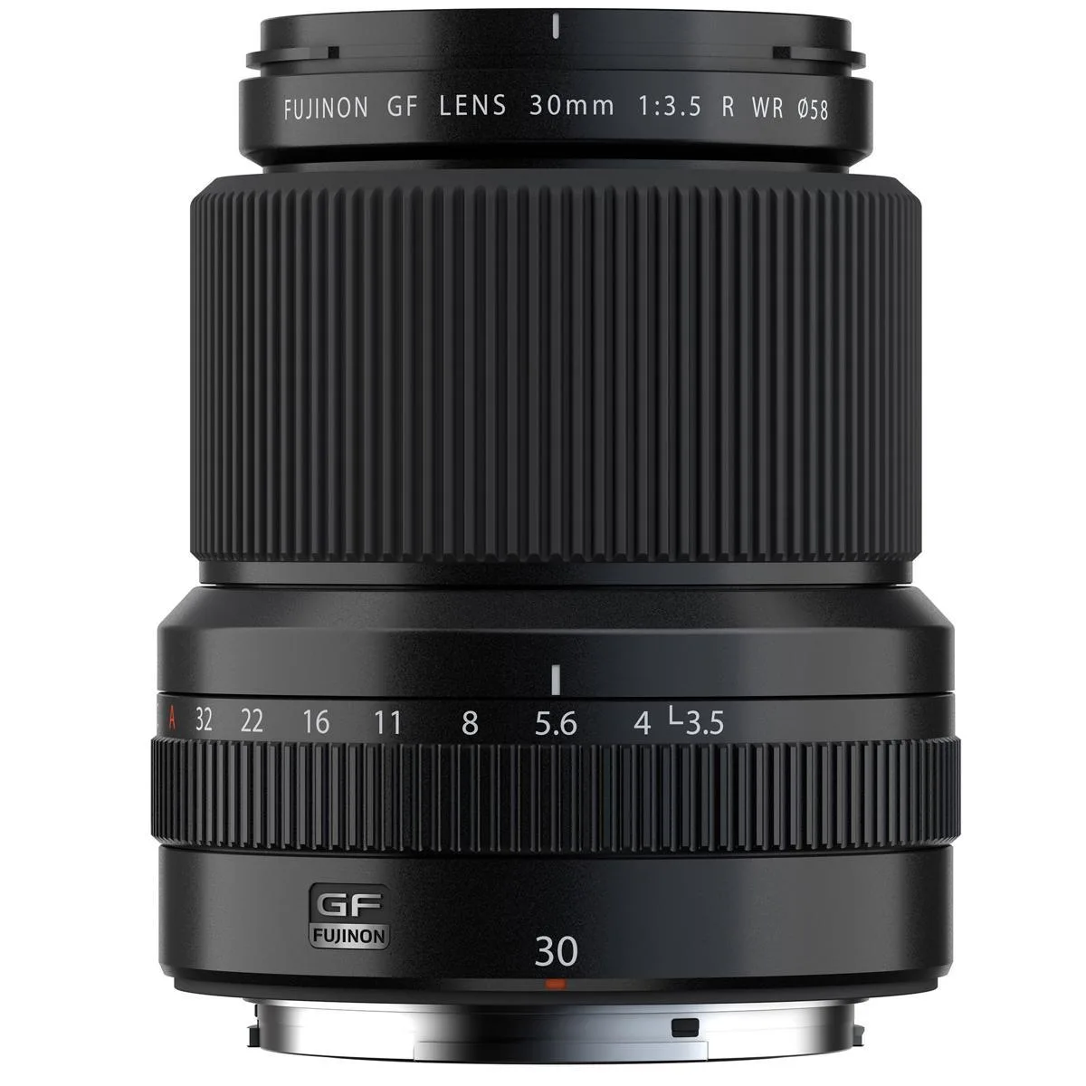 Fujinon Fujinon GF 30mm f/3.5 R WR camera lens — product photo