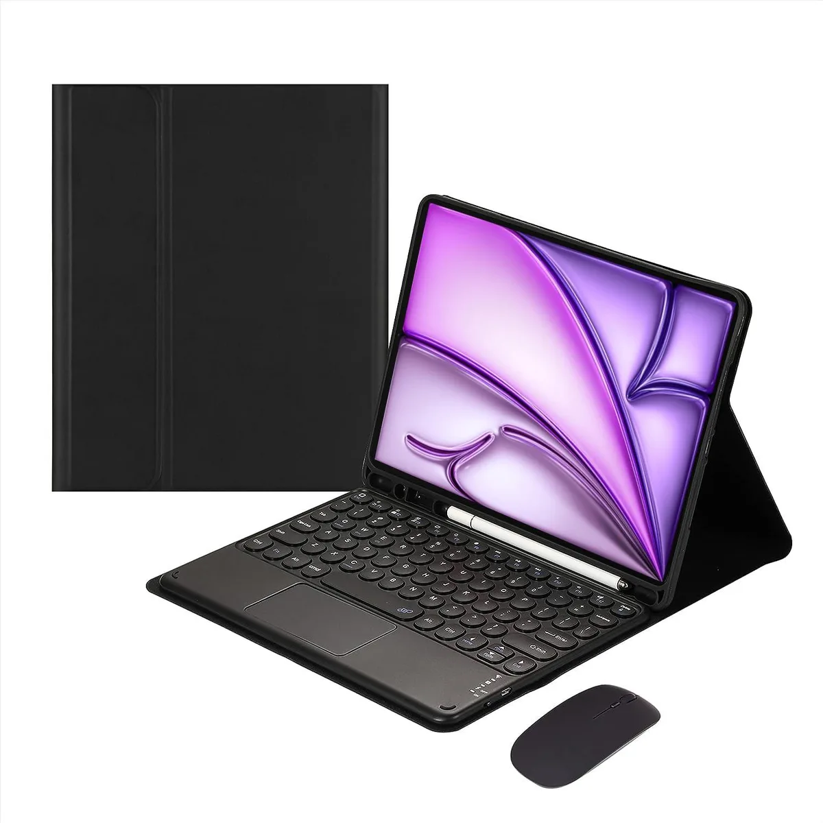 Timoom Timoom Magnetic Keyboard Case with Mouse for iPad Air 13" & Pro 12.9" Black — product photo