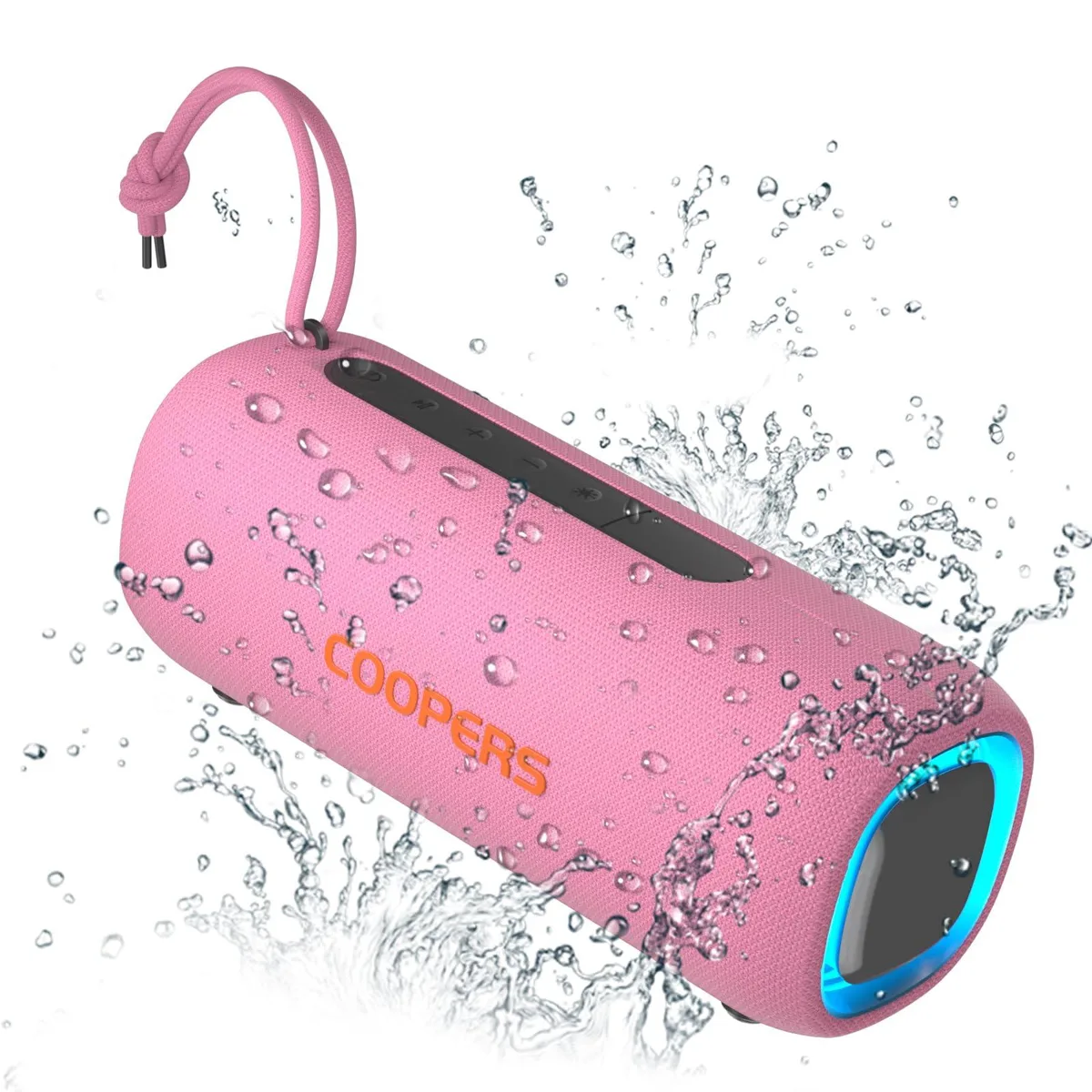  COOPERS WP05A portable speaker 20W IPX5 Bluetooth 5.3 66 ft 2.0 ch Pink — product photo