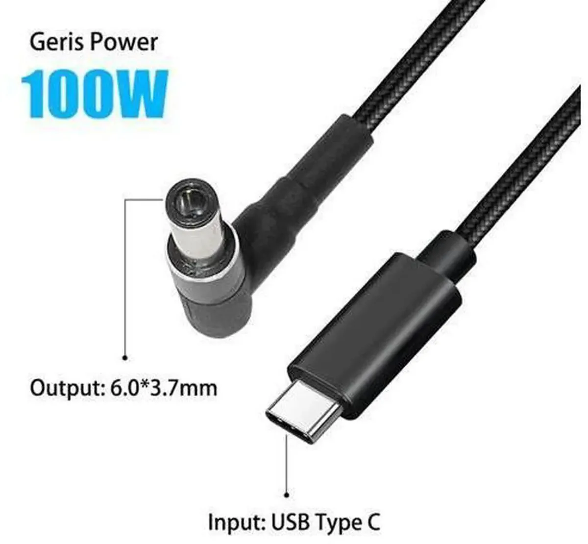 SMUGDESK SMUGDESK 100W USB-C to 6.0×3.7mm DC Power Adapter — product photo