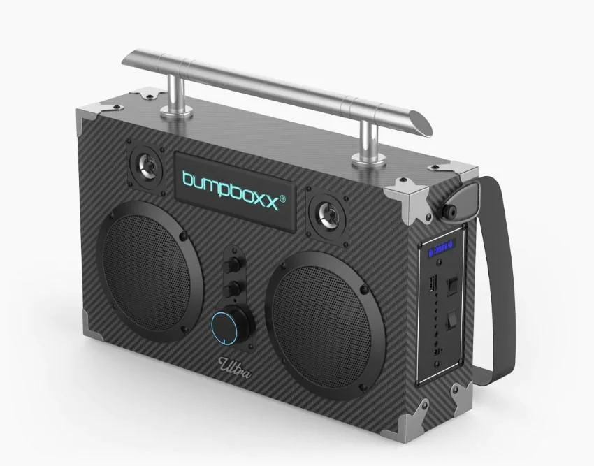bumpboxx bumpboxx Ultra-CarbonFiber boombox 140W 7 lbs — product photo