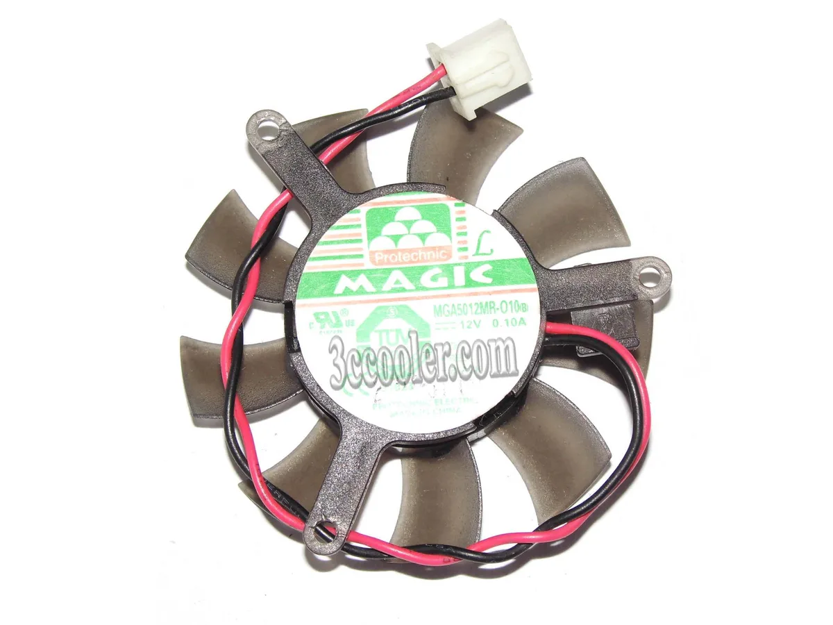 OEM Industries OEM Industries MGA5012MR-O10 12V 0.1A 2-pin VGA cooling fan — product photo
