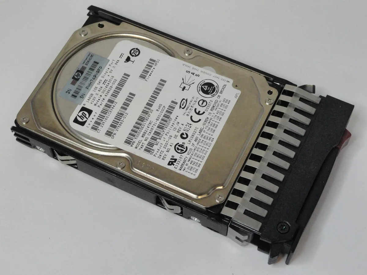 Fujitsu Fujitsu MBB2147RC 146GB SAS 10000 RPM 2.5" internal hard drive — product photo