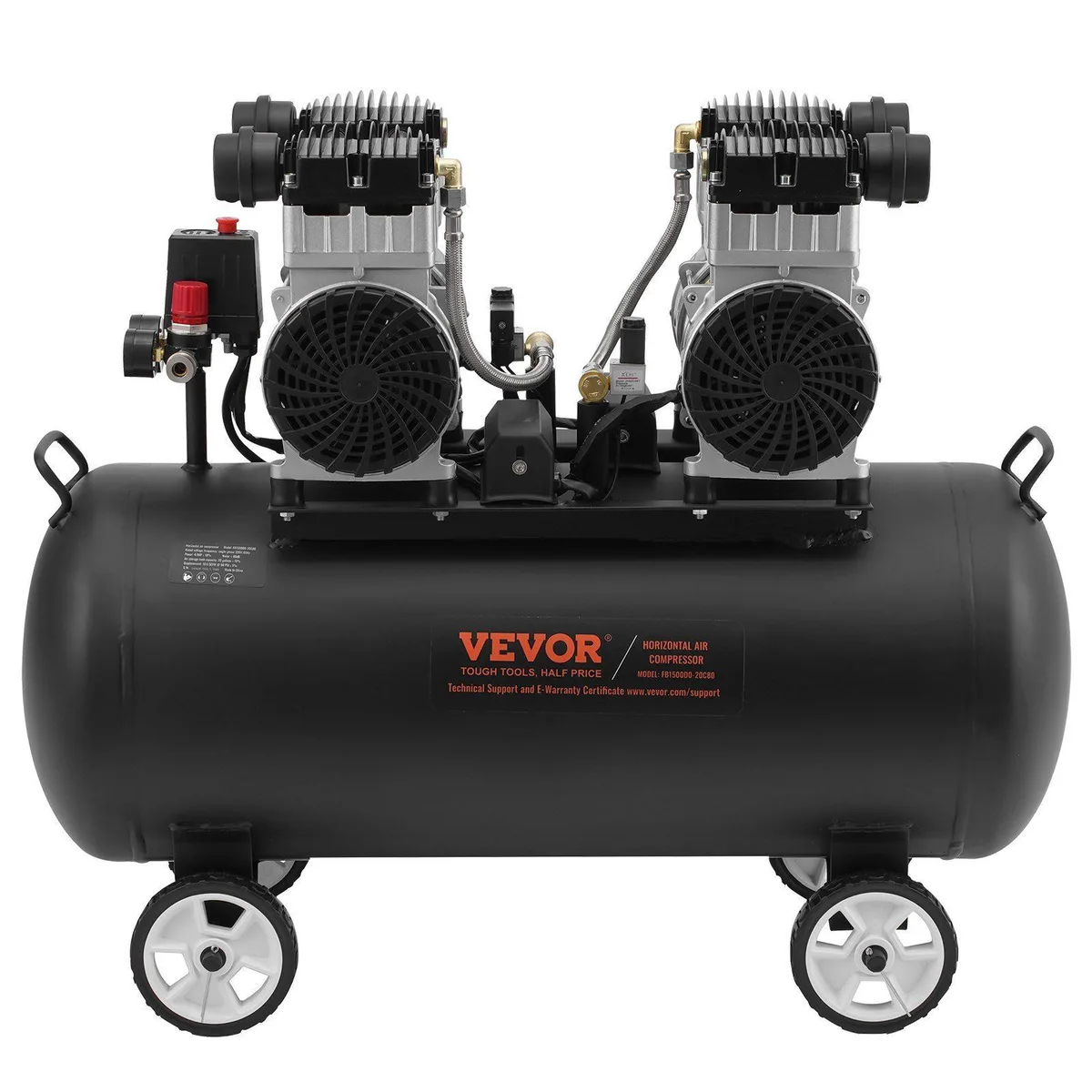 VEVOR VEVOR FB1500D0-20C80 20 Gallon 4HP 10.6 CFM 78dB Air Compressor — product photo