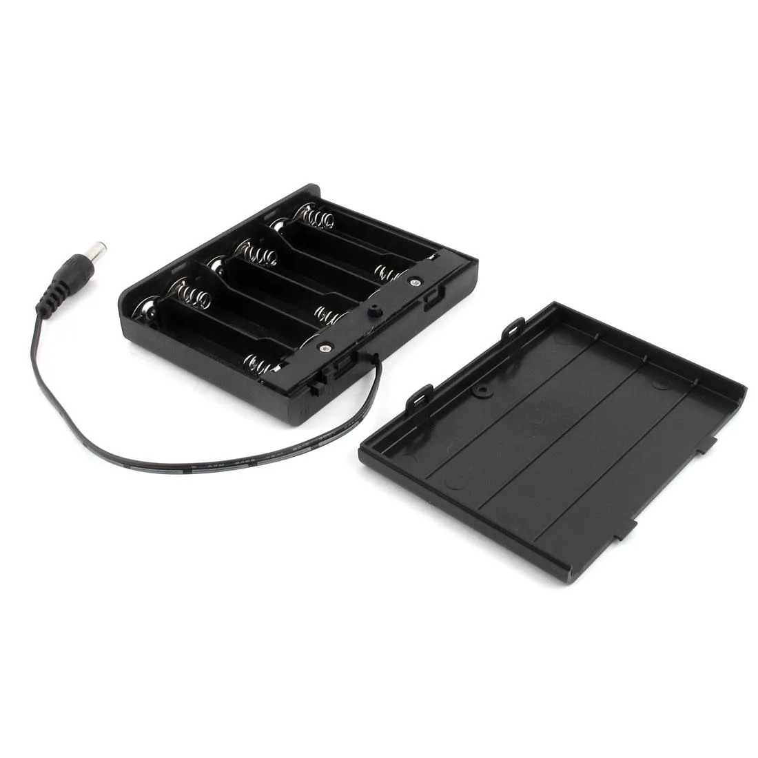 Unique-Bargains Unique-Bargains 2.1 x 5.5mm Male 6-Cell AA Battery Holder — product photo