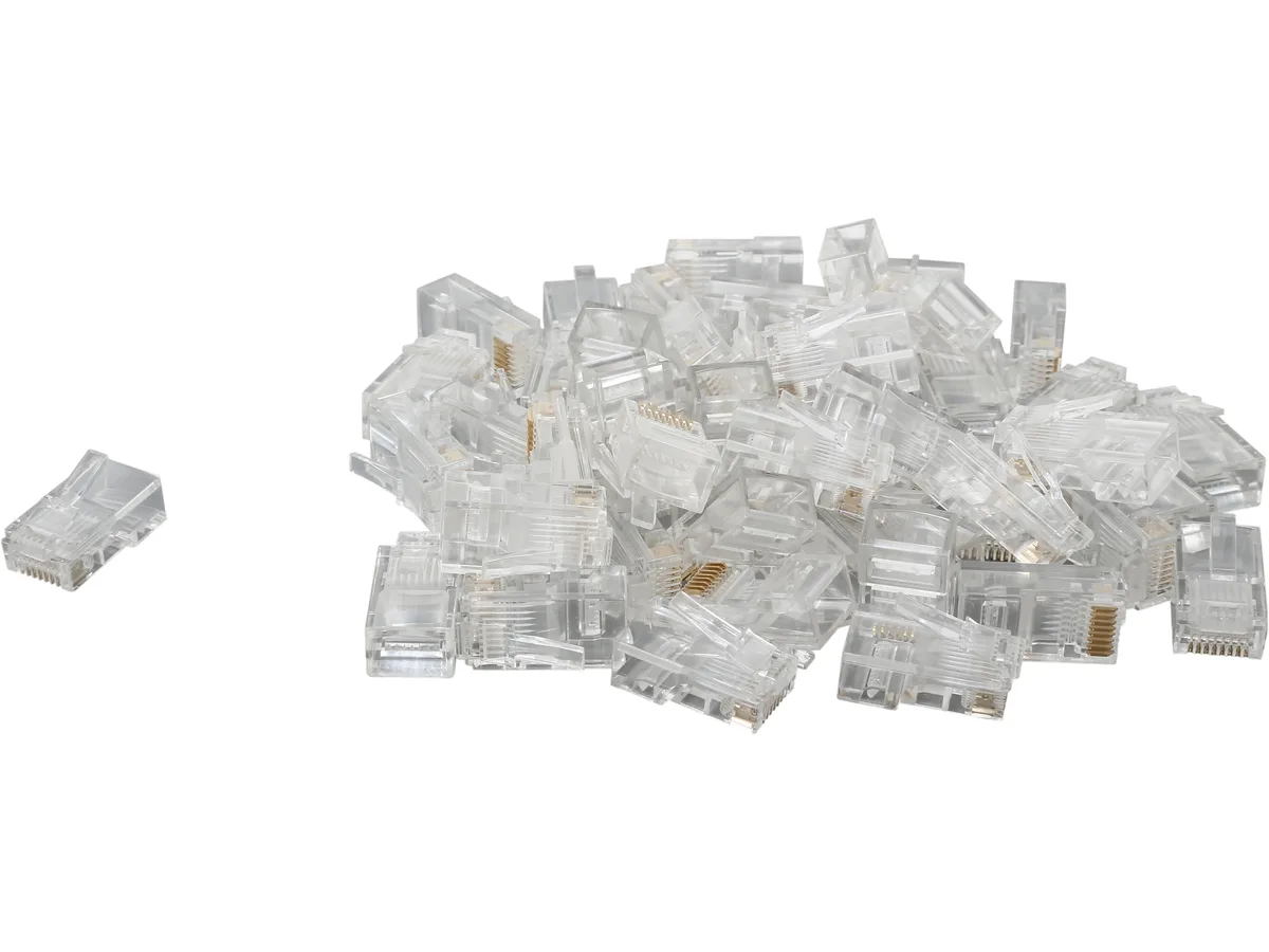 STARTECH STARTECH CRJ4550PK 50 Pkg Cat5e RJ45 Stranded Modular Plug Connector — product photo