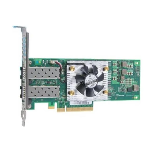 QLogic Corp. QLogic Corp. QL45412HLCU-CK dual port 40 Gb QSFP+ PCIe network card — product photo