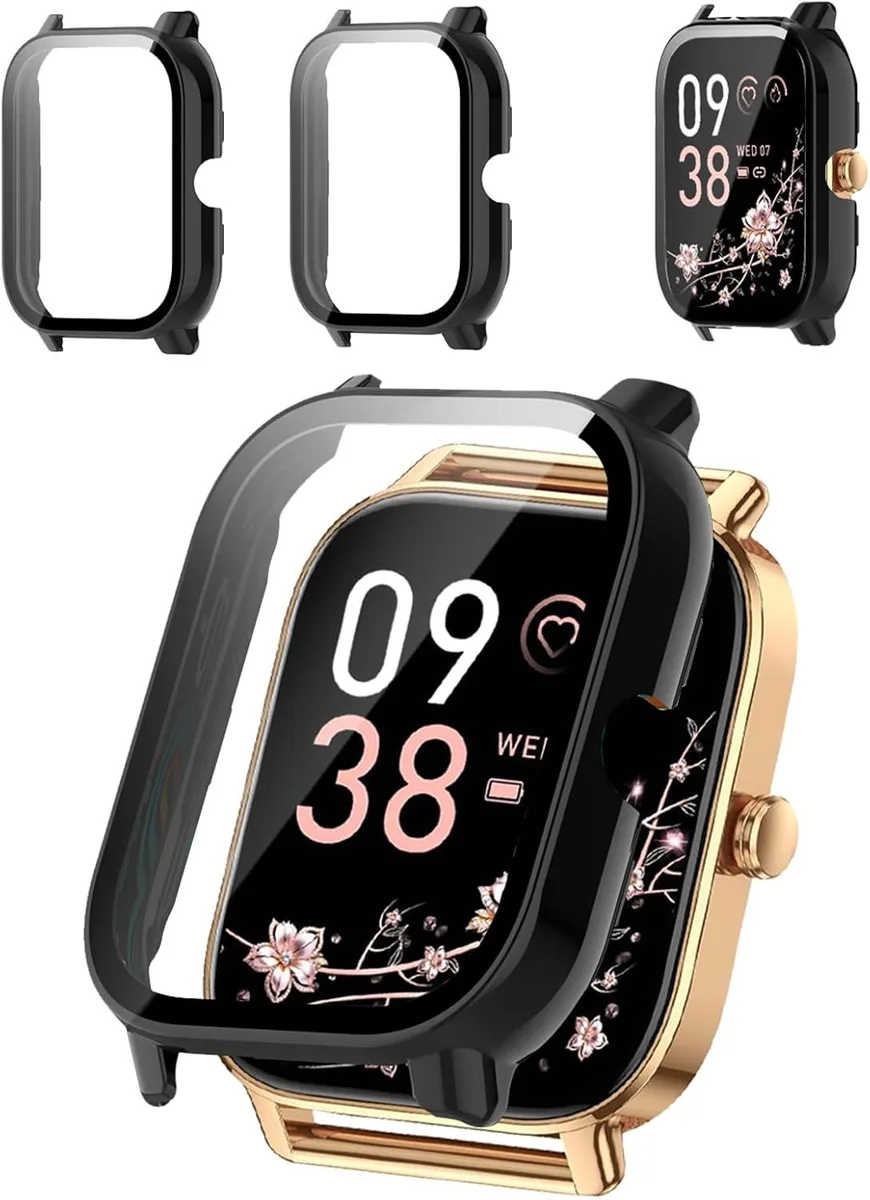 ETEIZU ETEIZU Protective Case for ZhiZhi P91 1.85 Smartwatch Black — product photo