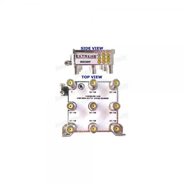 Extreme Extreme BDS108VF 8-Way 1GHz Coaxial Splitter White — product photo