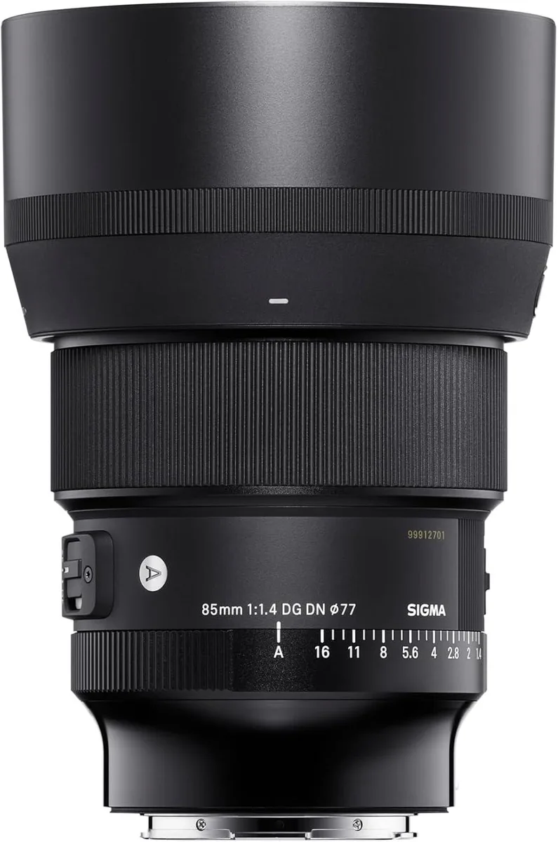 SIGMA Sigma 85mm f/1.4 DG DN Art Lens for Sony E camera lens — product photo