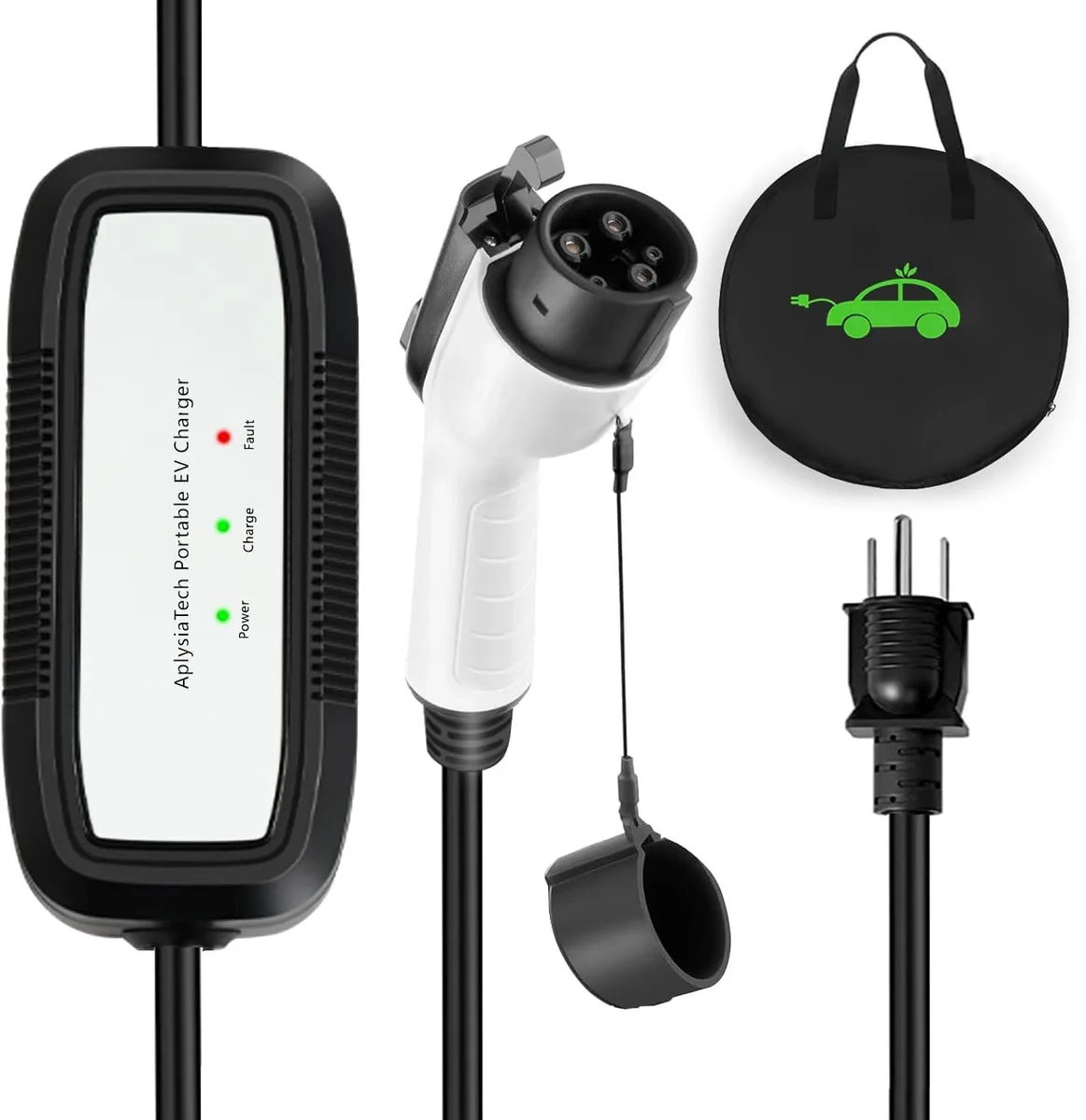 WUQ WUQ Portable EV Charger 15A 110V 21Ft NEMA 5-15P SAE J1772 — product photo
