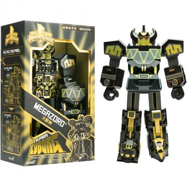 Super7 Super7 SC-POWRW01-MBG-01 Mighty Morphin Power Rangers Super Cyborg Megazord action figure — product photo