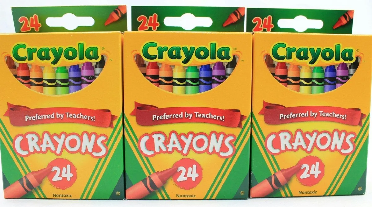  Crayola Crayons 4550038 24 Count Pack of 3 — product photo