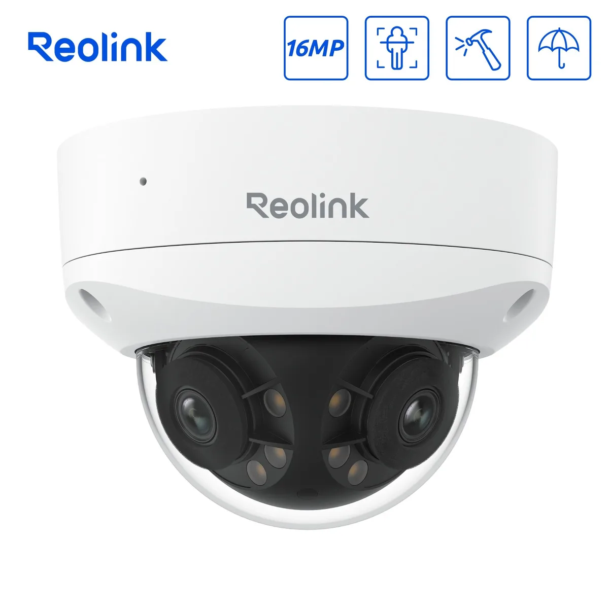 Reolink Reolink Duo 3V PoE 16MP 8K 180° dual-lens vandal-proof network camera — product photo