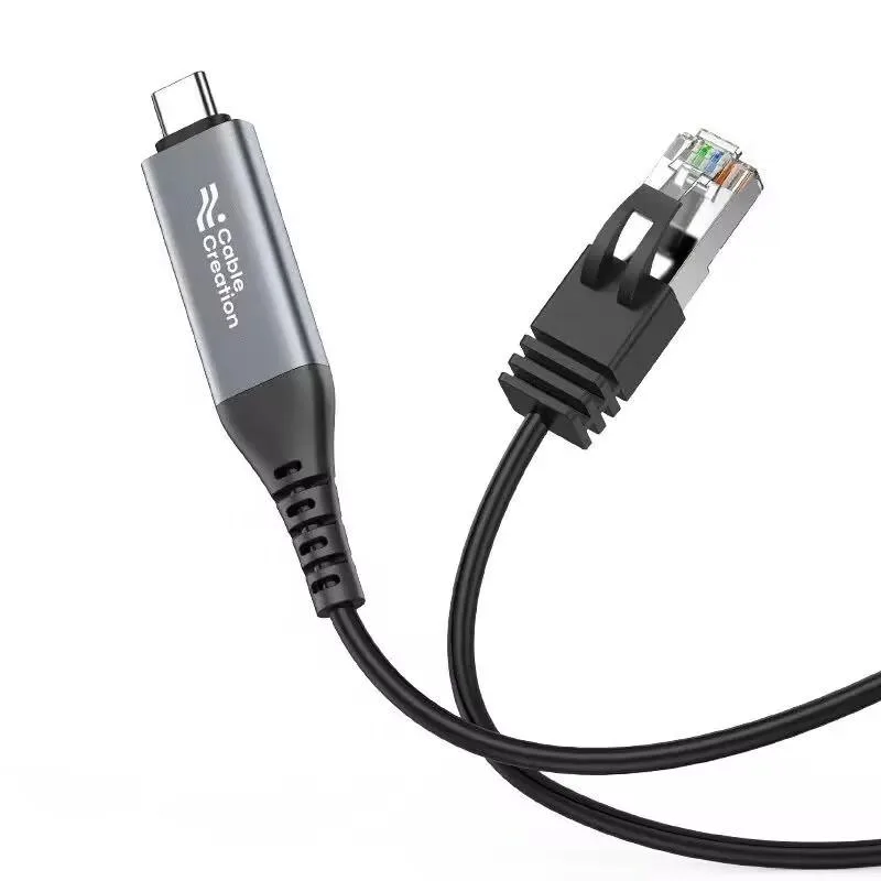 CableCreation CableCreation USB-C to Ethernet Cable 6.6ft 1000Mbps Thunderbolt 3/4 Compatible — product photo