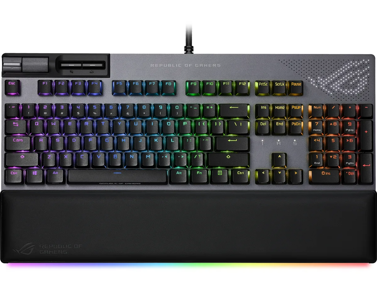 ASUS ASUS 90MP02E6-BKUA01 ROG Strix Flare II Animate Gaming Keyboard — product photo