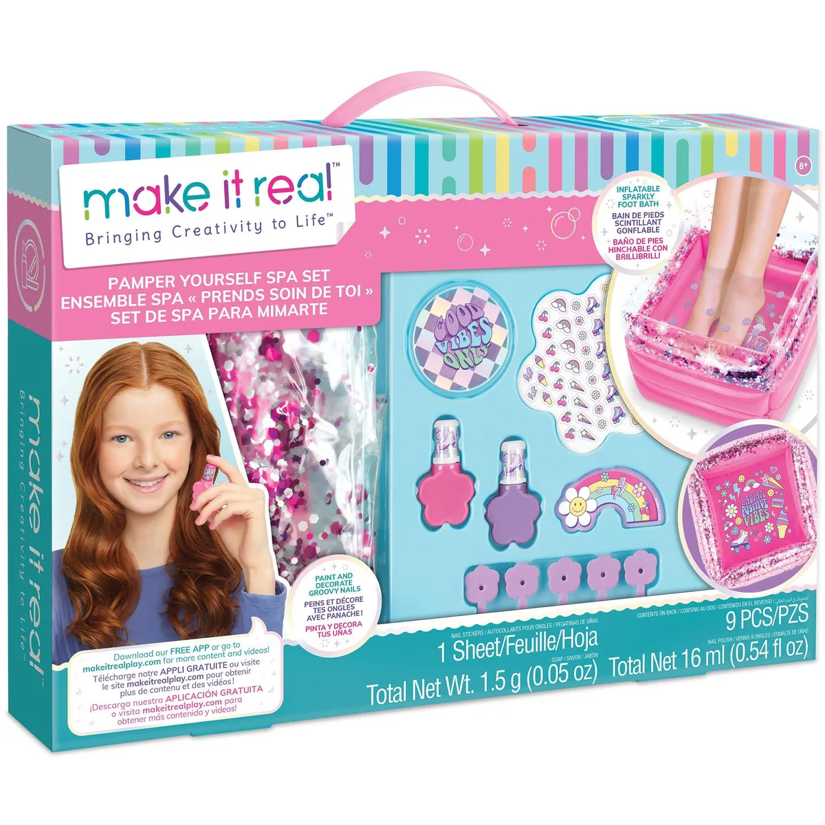 Make It Real Make It Real Pamper Yourself Spa Set 9 pcs Model 2550 — product photo