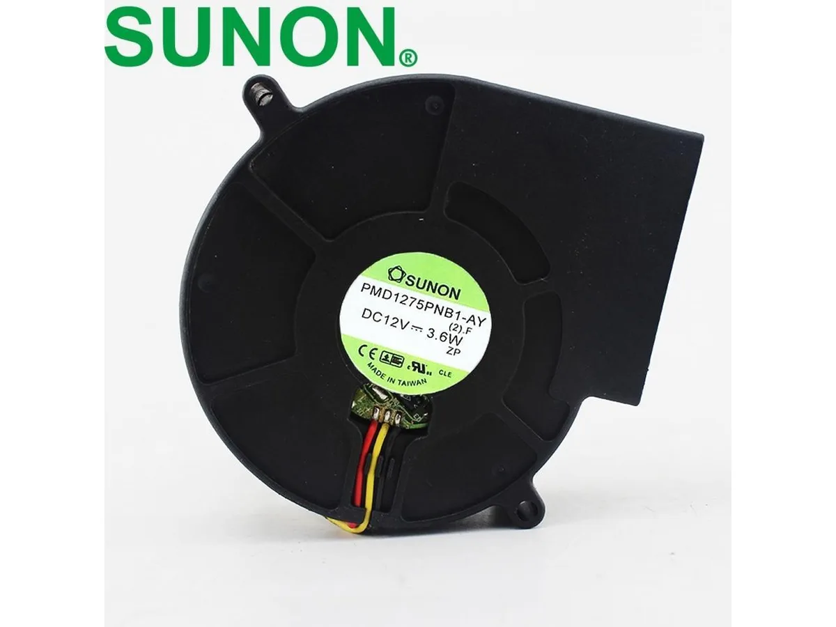 Fans Fans PMB1275PNB1-AY 12V 3.6W 75x75x30mm turbine case fan — product photo